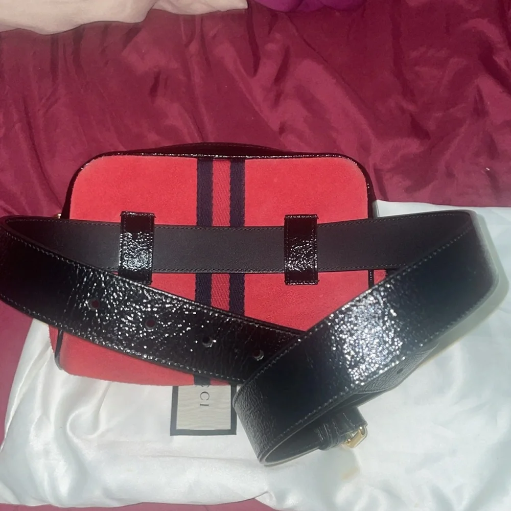 ✨Host Pick✨ Gucci Small Suede Ophidia Belt Bag - Picture 14 of 16